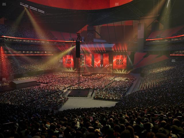 Mercedes-Benz Stadium - Section 116 Seat View