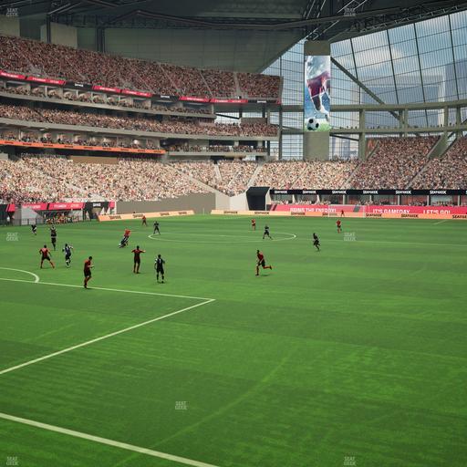 Mercedes-Benz Stadium - Section 116 Seat View