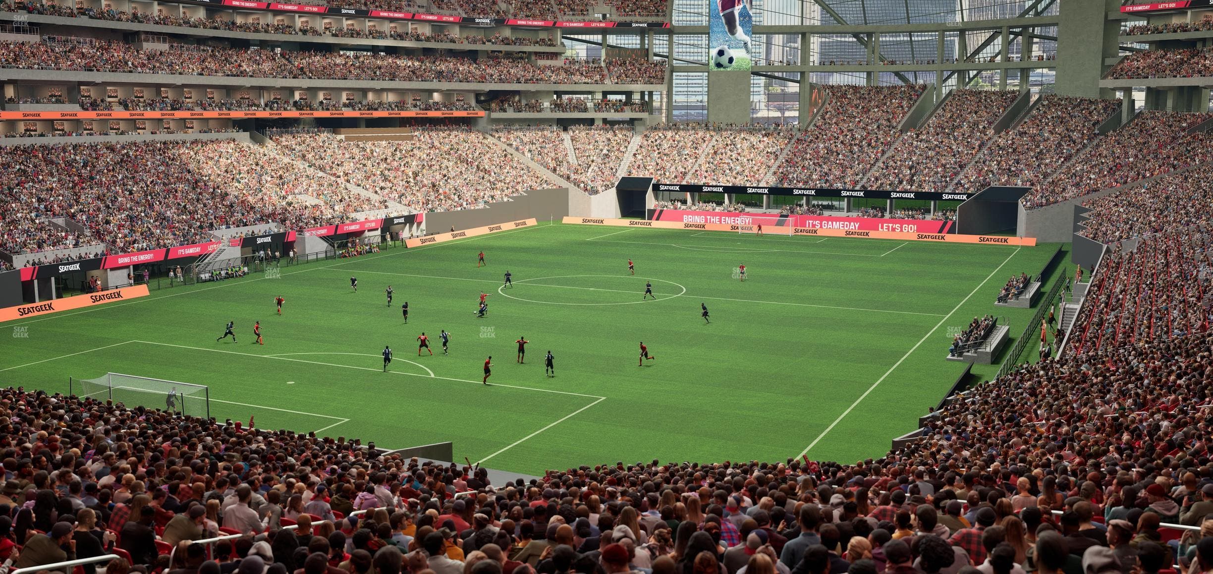 Mercedes-Benz Stadium - Section 116 Seat View