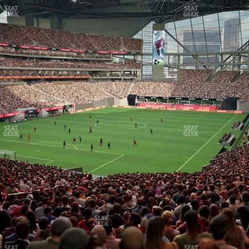 Mercedes-Benz Stadium - Section 116 Seat View