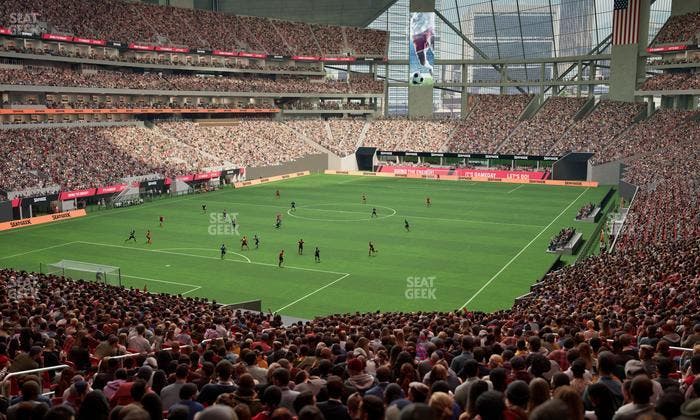 Mercedes-Benz Stadium - Section 116 Seat View