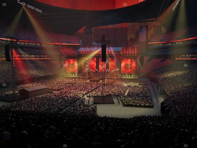 Mercedes-Benz Stadium - Section 117 Seat View