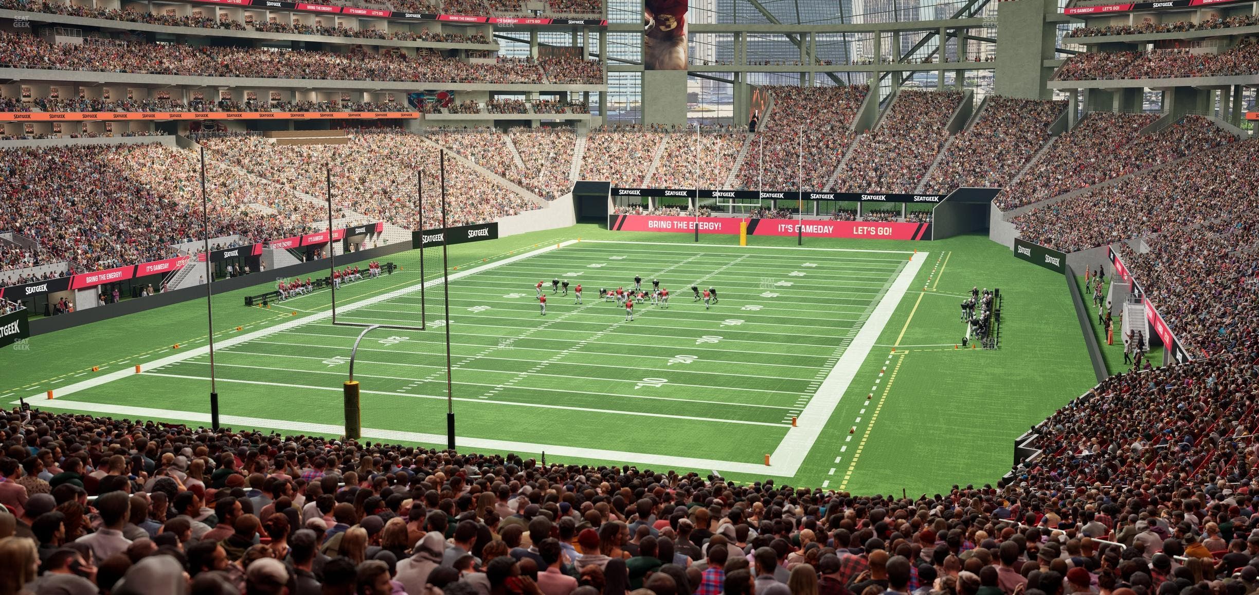 Mercedes-Benz Stadium - Section 117 Seat View
