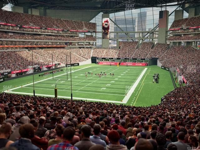 Mercedes-Benz Stadium - Section 117 Seat View