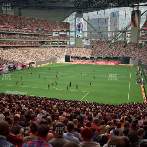 Mercedes-Benz Stadium - Section 117 Seat View