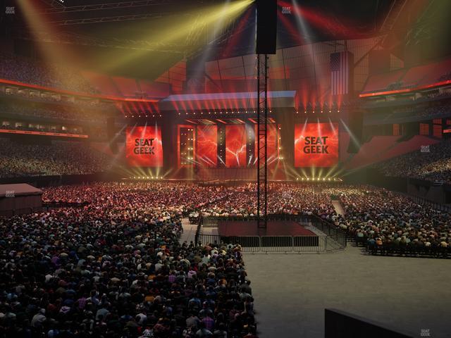 Mercedes-Benz Stadium - Section 117 Seat View