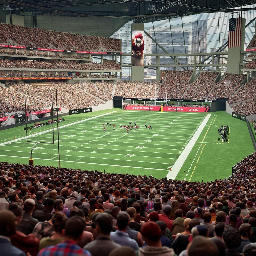 Mercedes-Benz Stadium - Section 117 Seat View