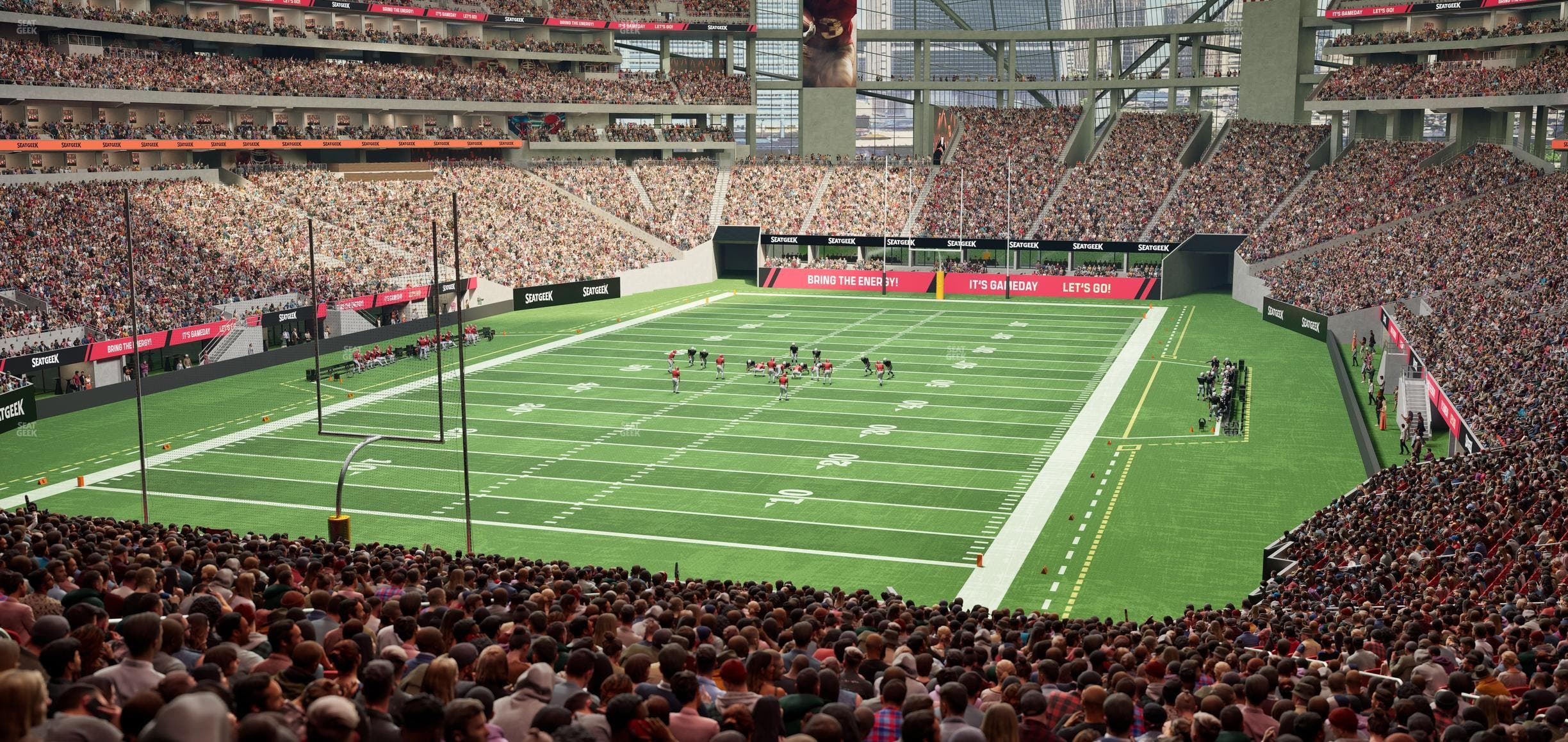 Mercedes-Benz Stadium - Section 117 Seat View