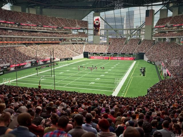 Mercedes-Benz Stadium - Section 117 Seat View