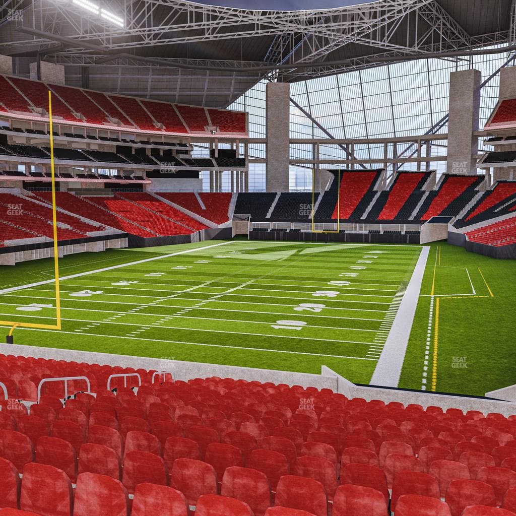 Mercedes-Benz Stadium - Section 117 Seat View