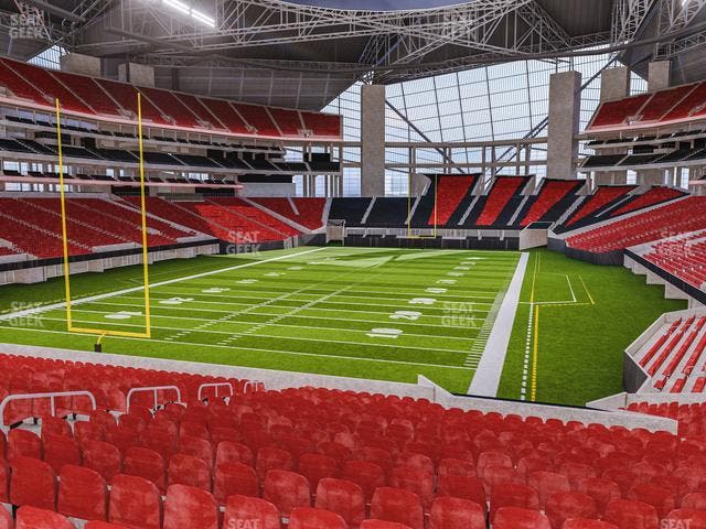 Mercedes-Benz Stadium - Section 117 Seat View