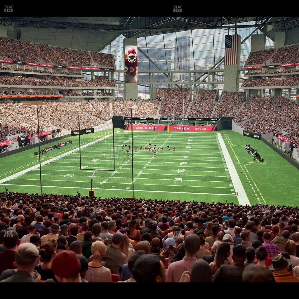 Mercedes-Benz Stadium - Section 118 Seat View
