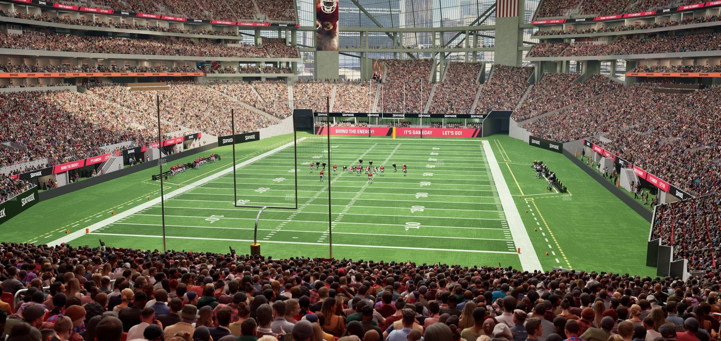 Mercedes-Benz Stadium - Section 118 Seat View