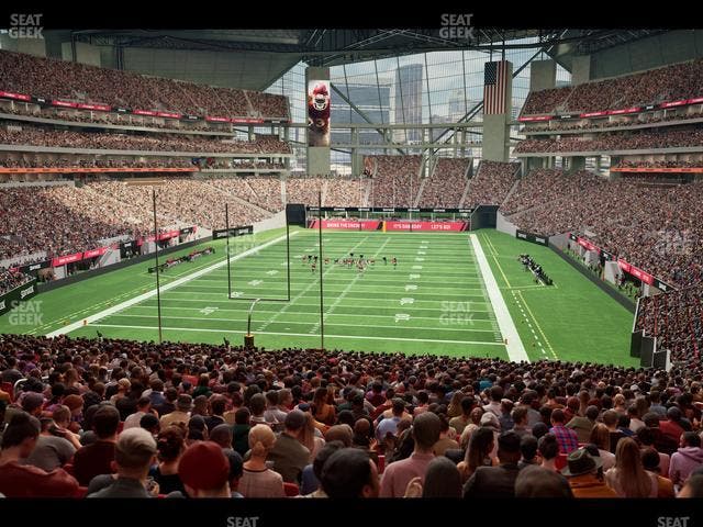 Mercedes-Benz Stadium - Section 118 Seat View