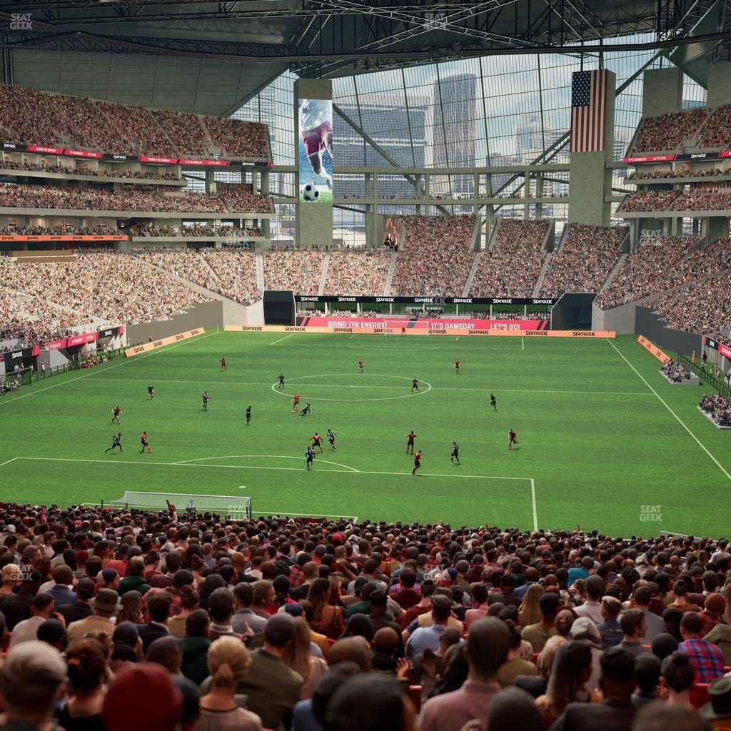 Mercedes-Benz Stadium - Section 118 Seat View