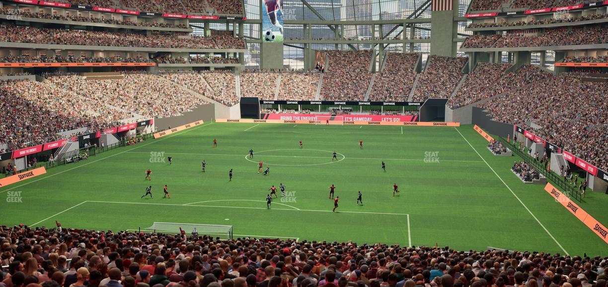 Mercedes-Benz Stadium - Section 118 Seat View