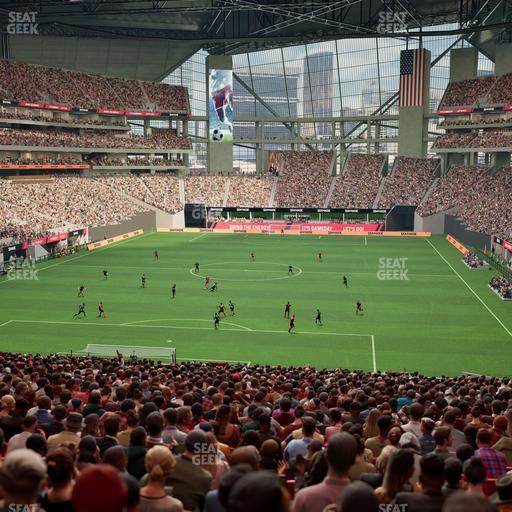 Mercedes-Benz Stadium - Section 118 Seat View