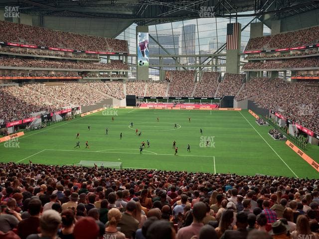 Mercedes-Benz Stadium - Section 118 Seat View