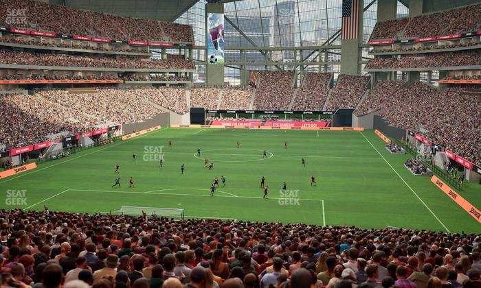 Mercedes-Benz Stadium - Section 118 Seat View