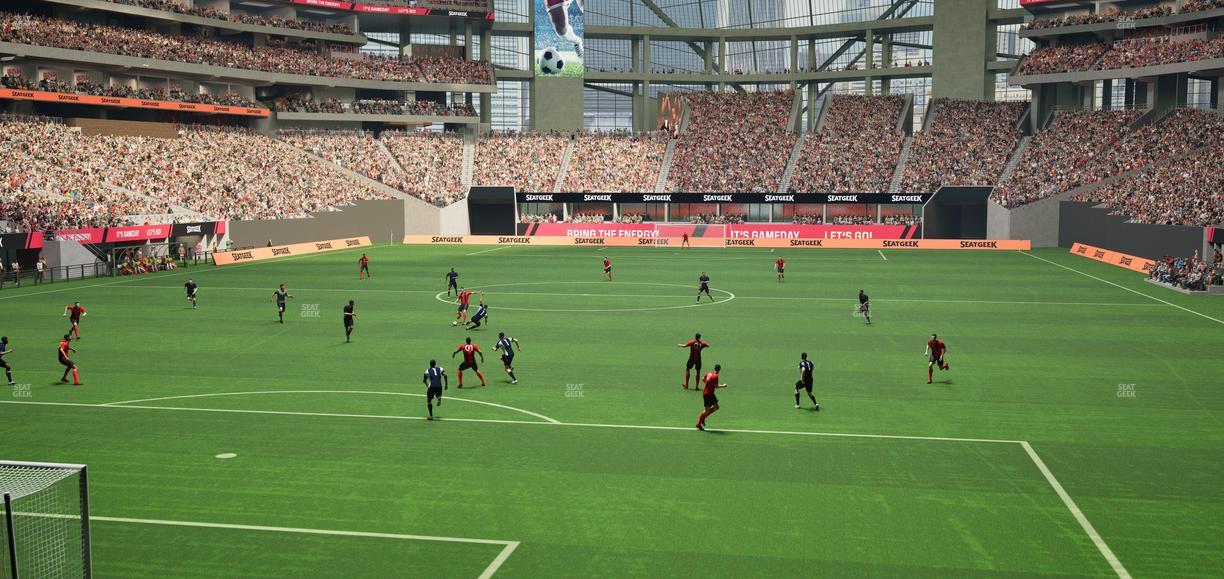 Mercedes-Benz Stadium - Section 118 Seat View