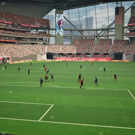 Mercedes-Benz Stadium - Section 118 Seat View