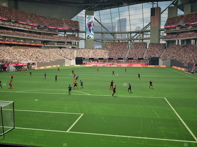 Mercedes-Benz Stadium - Section 118 Seat View