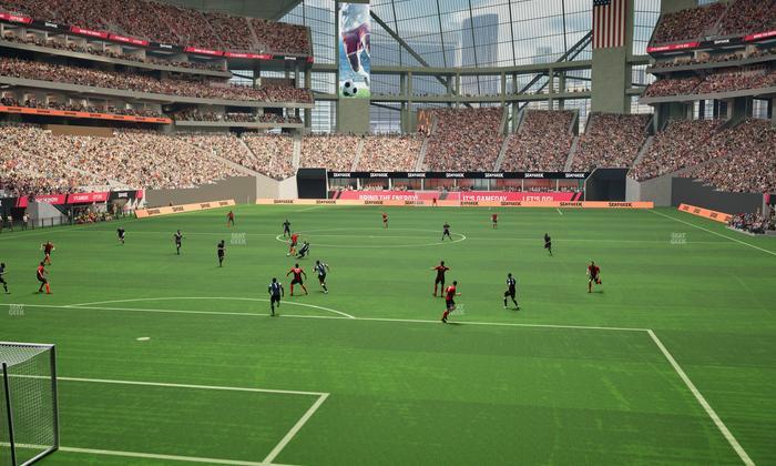 Mercedes-Benz Stadium - Section 118 Seat View