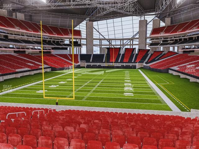 Mercedes-Benz Stadium - Section 118 Seat View