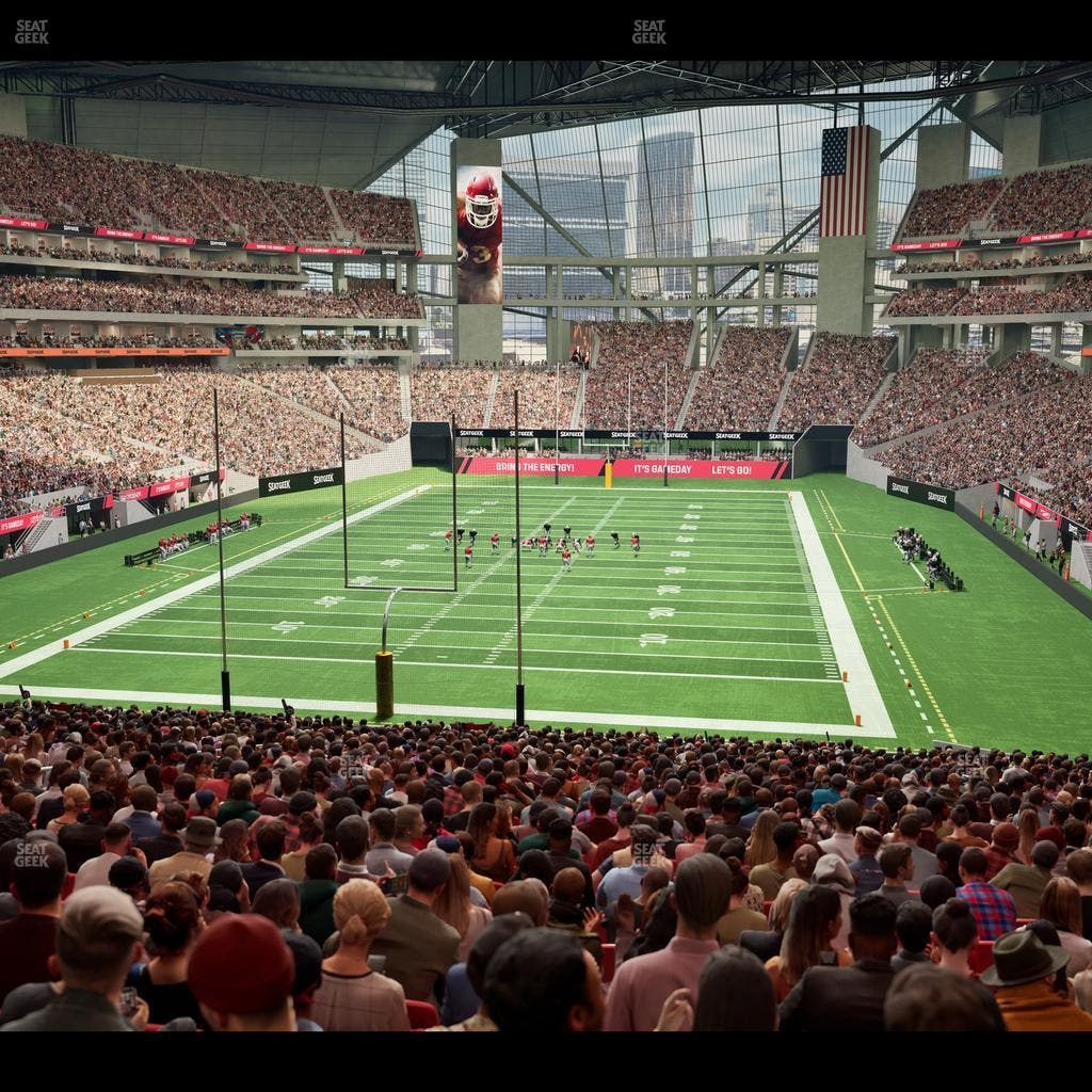 Mercedes-Benz Stadium - Section 118 Seat View