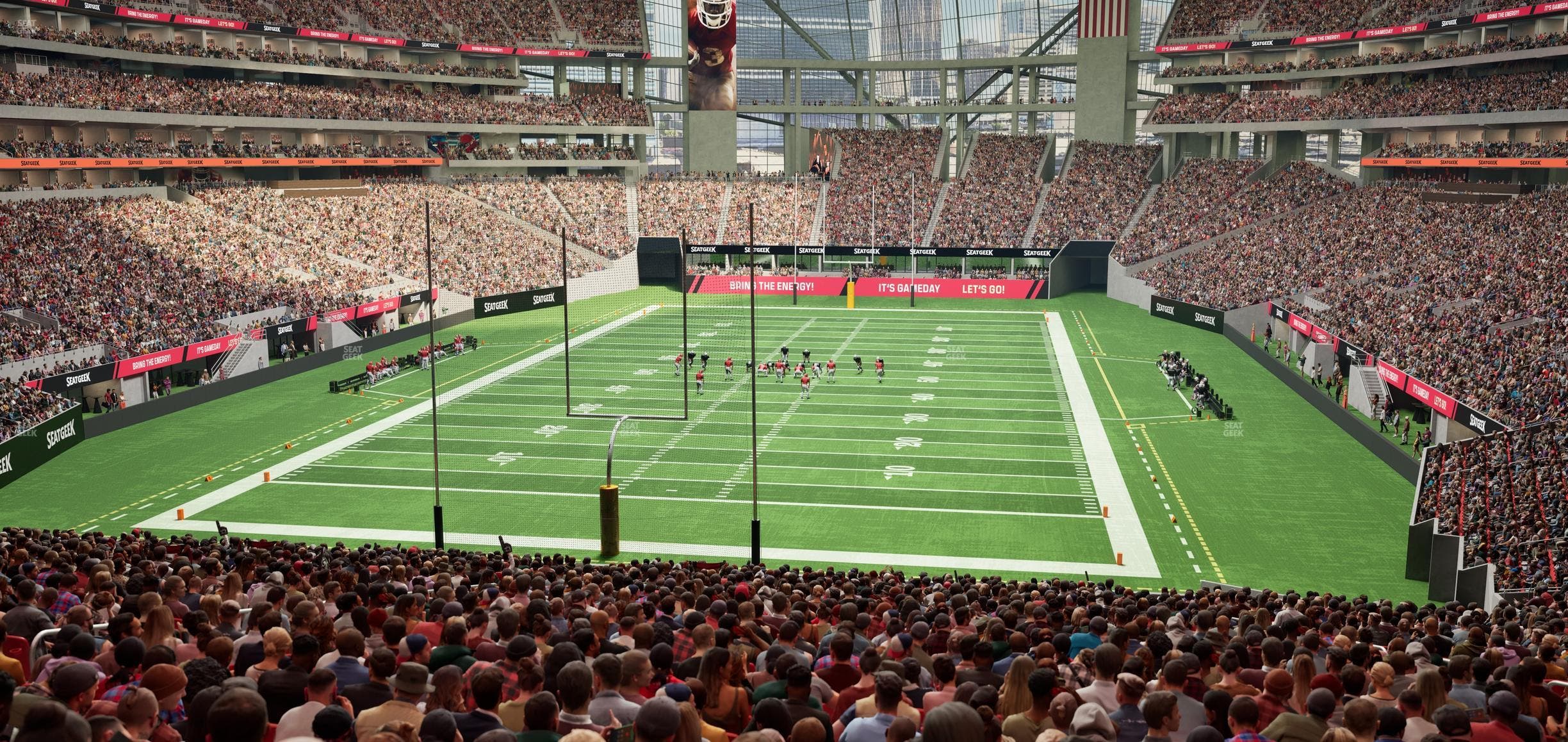 Mercedes-Benz Stadium - Section 118 Seat View