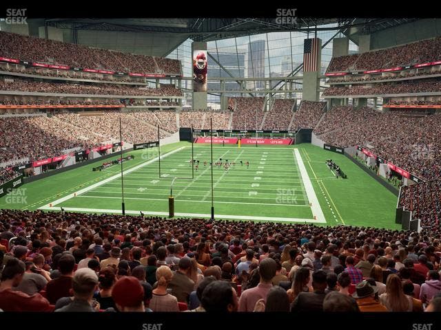Mercedes-Benz Stadium - Section 118 Seat View