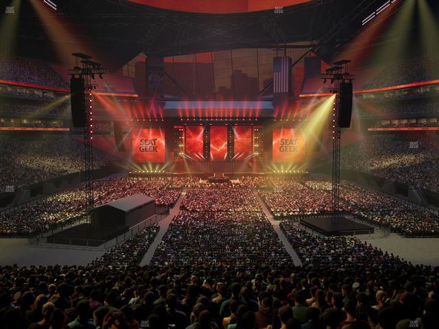 Mercedes-Benz Stadium - Section 119 Seat View