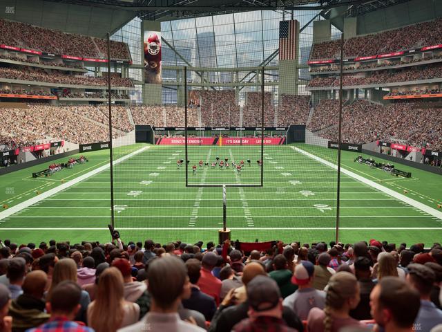 Mercedes-Benz Stadium - Section 119 Seat View