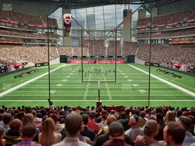 Mercedes-Benz Stadium - Section 119 Seat View