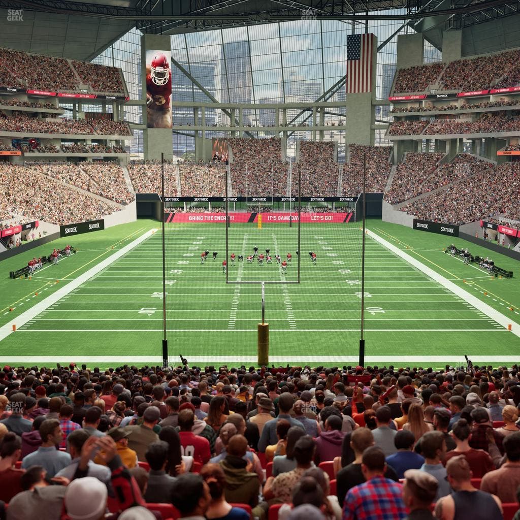 Mercedes-Benz Stadium - Section 119 Seat View