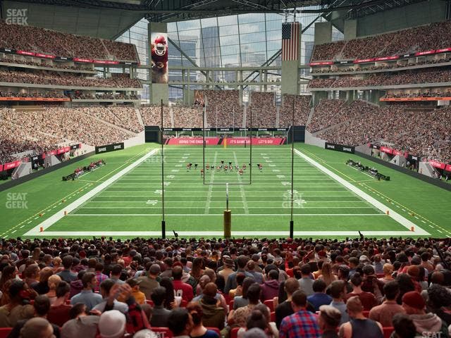 Mercedes-Benz Stadium - Section 119 Seat View