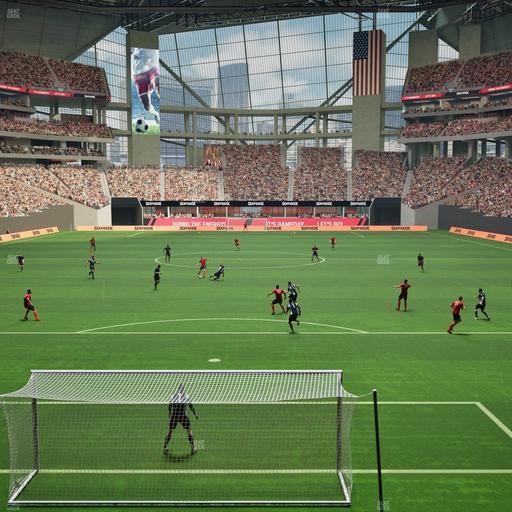 Mercedes-Benz Stadium - Section 119 Seat View