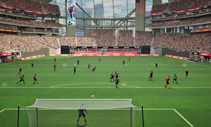 Mercedes-Benz Stadium - Section 119 Seat View