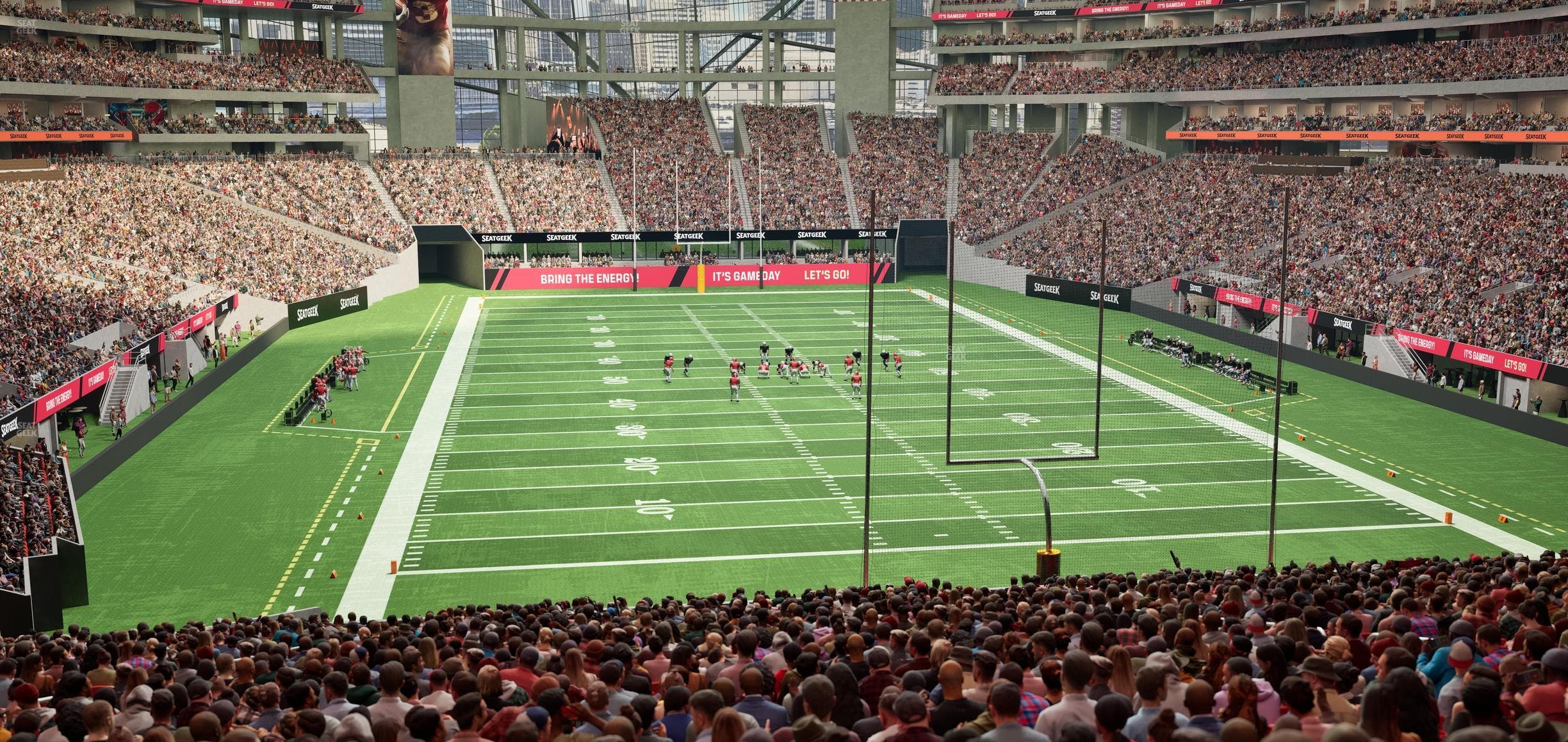 Mercedes-Benz Stadium - Section 120 Seat View