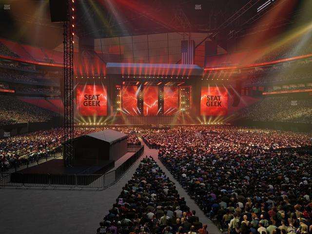 Mercedes-Benz Stadium - Section 120 Seat View