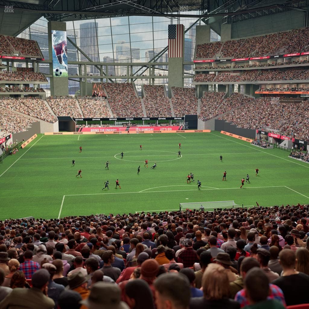 Mercedes-Benz Stadium - Section 120 Seat View
