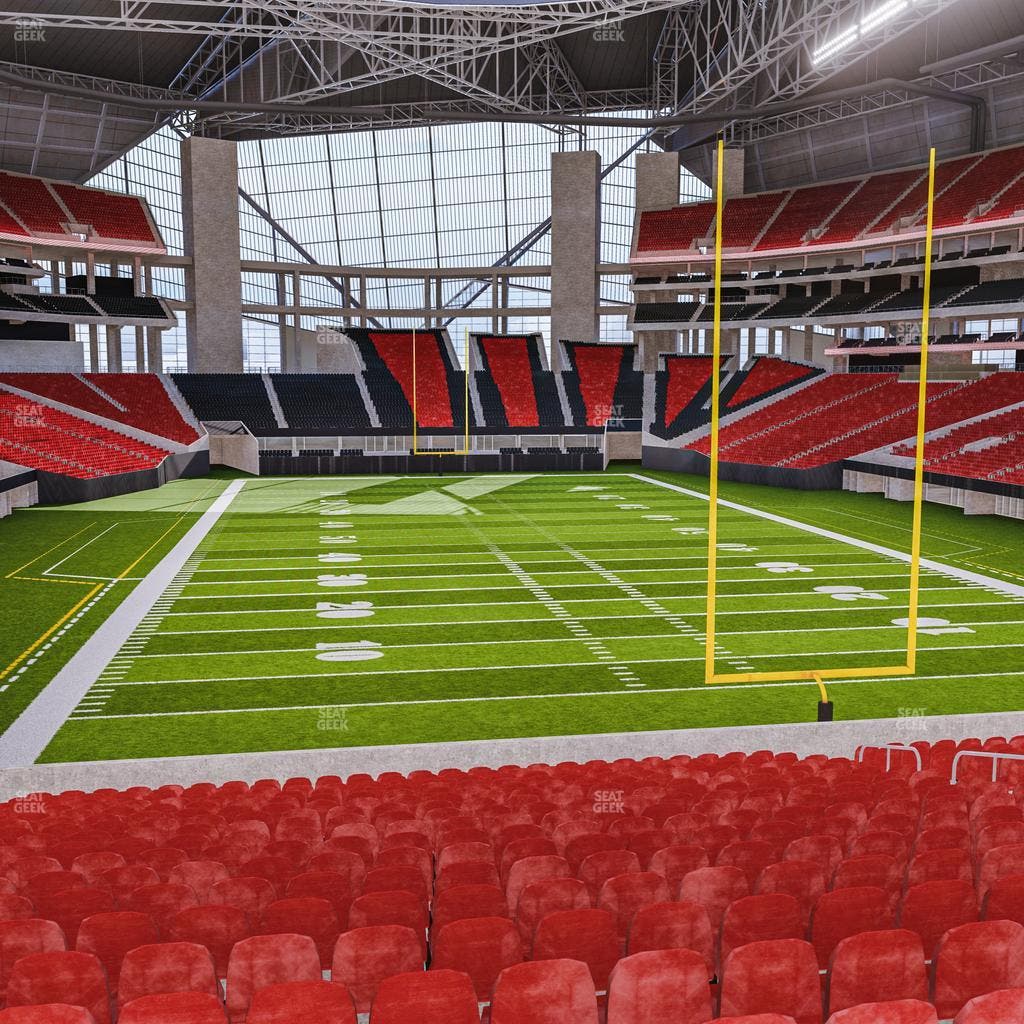 Mercedes-Benz Stadium - Section 120 Seat View
