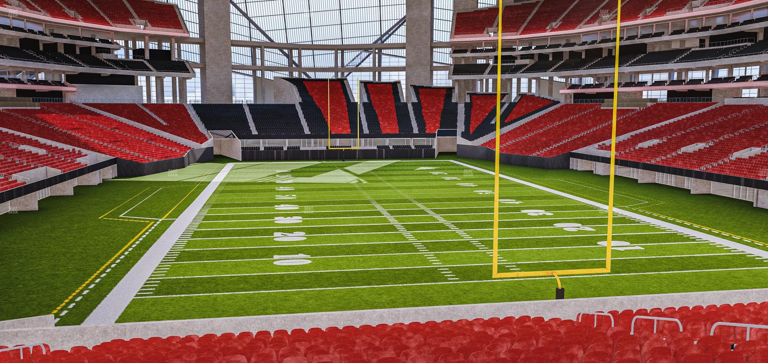 Mercedes-Benz Stadium - Section 120 Seat View