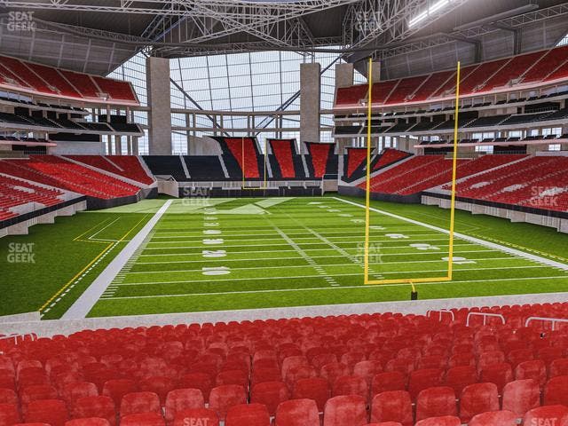 Mercedes-Benz Stadium - Section 120 Seat View