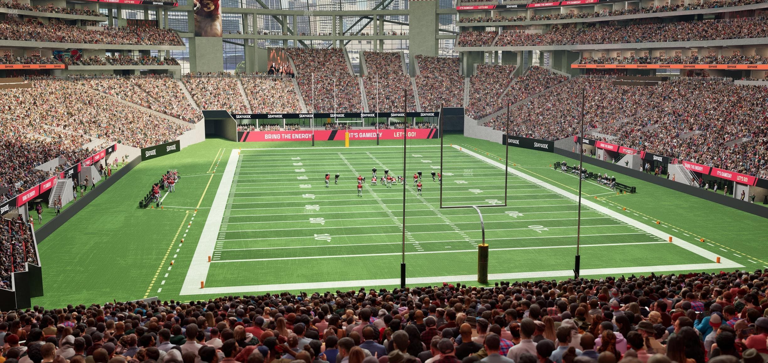 Mercedes-Benz Stadium - Section 120 Seat View