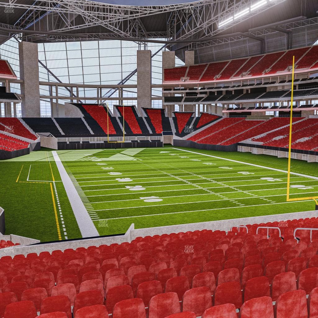 Mercedes-Benz Stadium - Section 121 Seat View