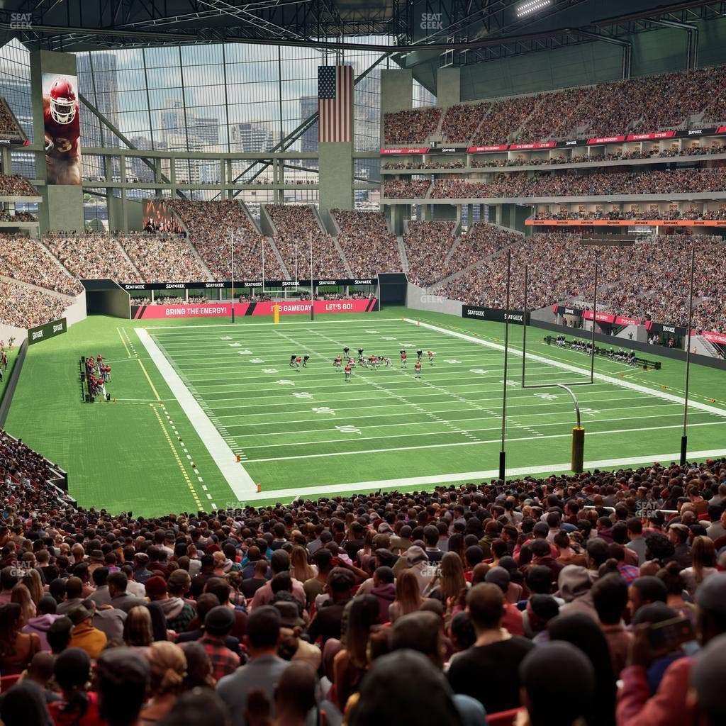 Mercedes-Benz Stadium - Section 121 Seat View