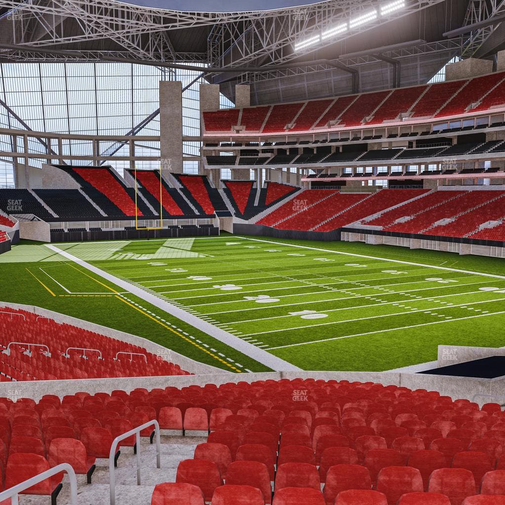 Mercedes-Benz Stadium - Section 122 Seat View