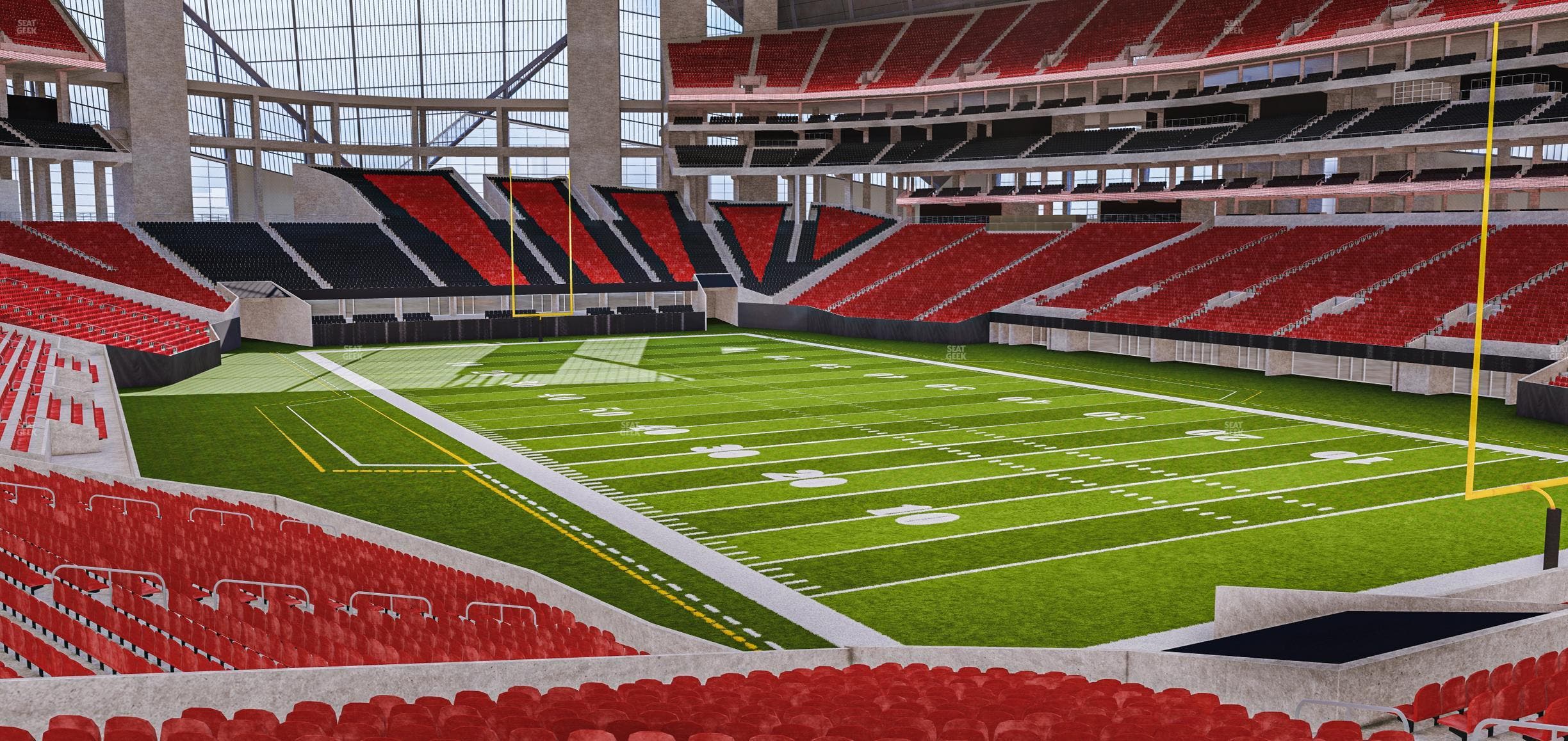 Mercedes-Benz Stadium - Section 122 Seat View