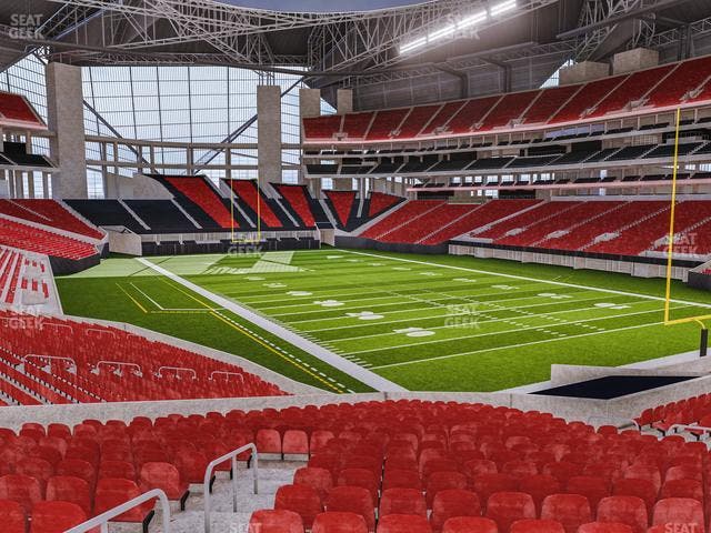 Mercedes-Benz Stadium - Section 122 Seat View